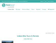 Tablet Screenshot of lisbonhub.com